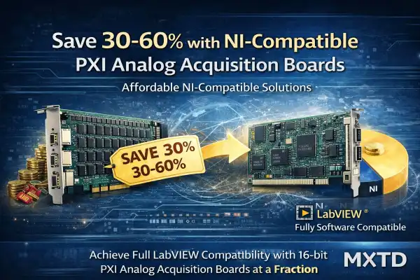Cost savings of NI-compatible vs original NI analog boards?